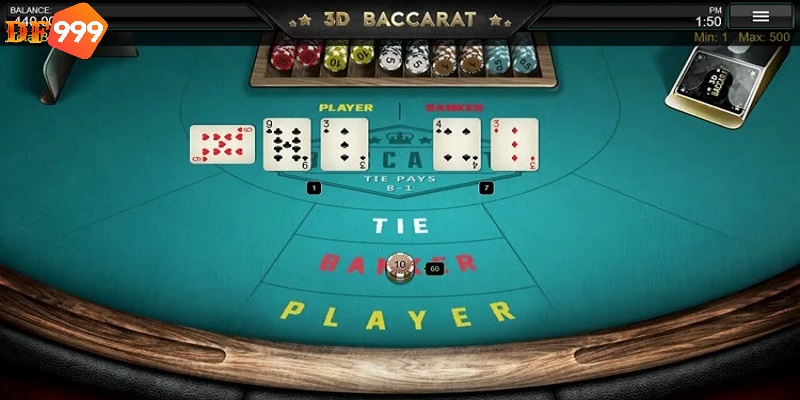 Luật chia bài trong Baccarat